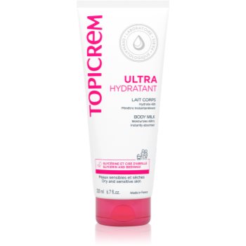 Topicrem UH BODY Ultra-Moisturizing Body Milk lotiune de corp intens hidratanta pentru piele uscata si sensibila - imagine 2